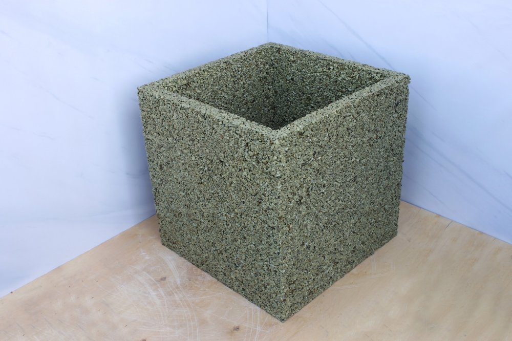 Ландшафтный вазон Куб  купить  c доставкой в Москве 