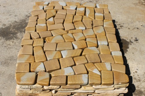  Песчаник брусчатка (Готика) art PSG-L-01  купить в Москве    2300 руб/кв.м   фото 