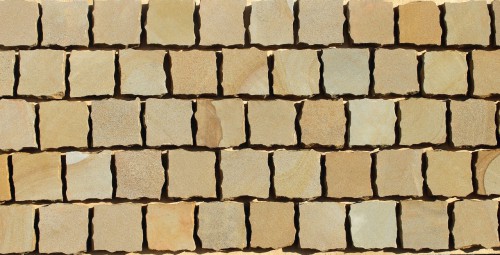 Песчаник брусчатка (Прага) art PSG-10-07  купить в Москвефото 