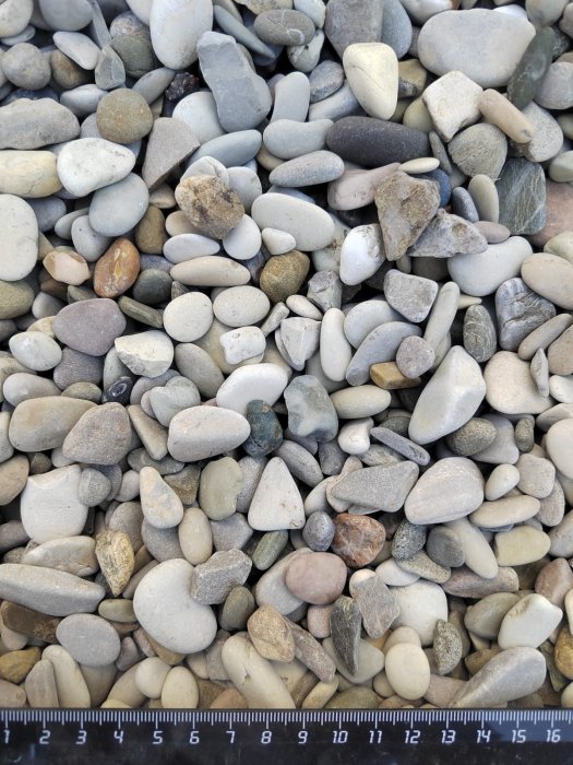 Галька черноморская фр. 10-20 мм.  купить с доставкой в Москву фото 